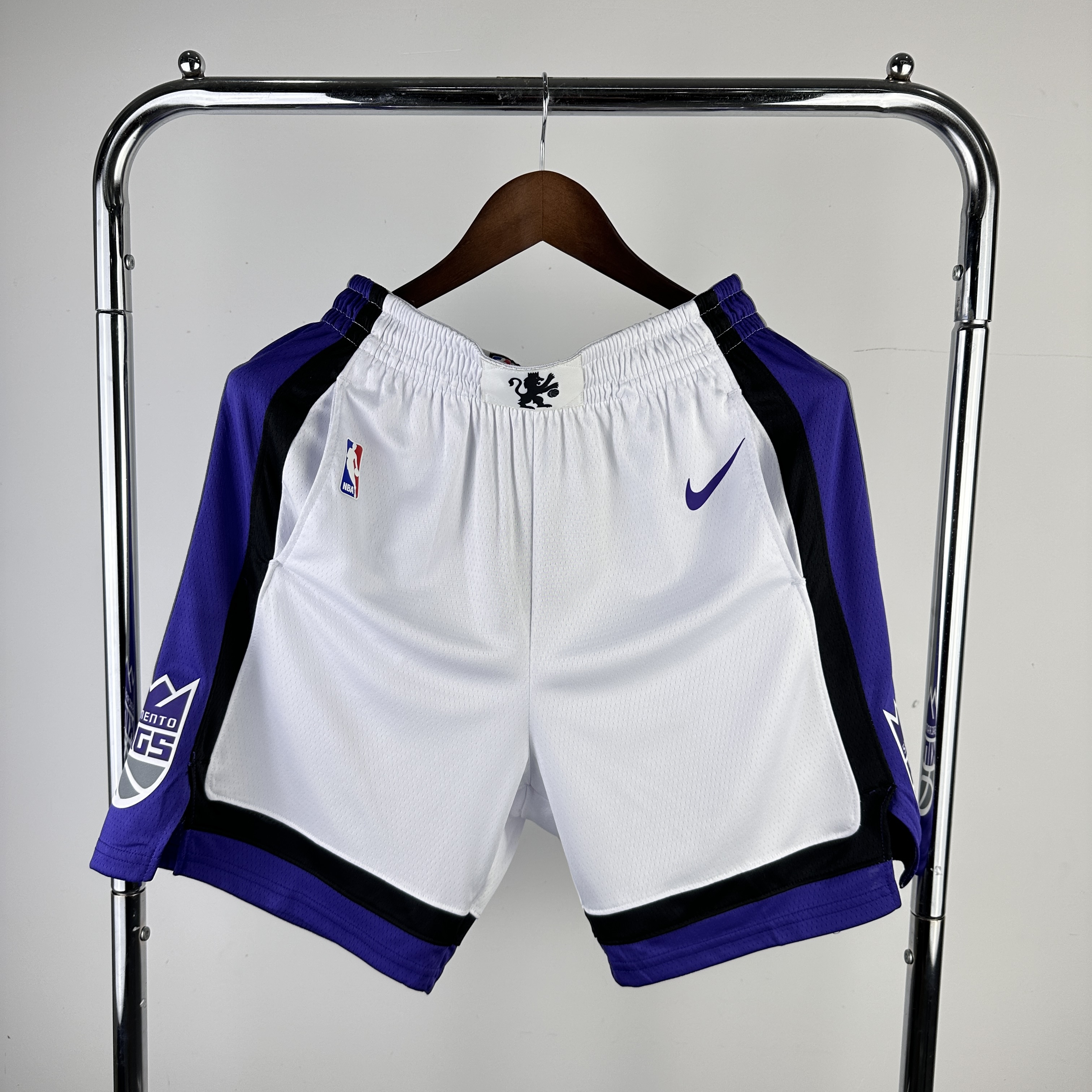 2024 Men NBA Sacramento Kings White shorts 7010->miami heat->NBA Jersey